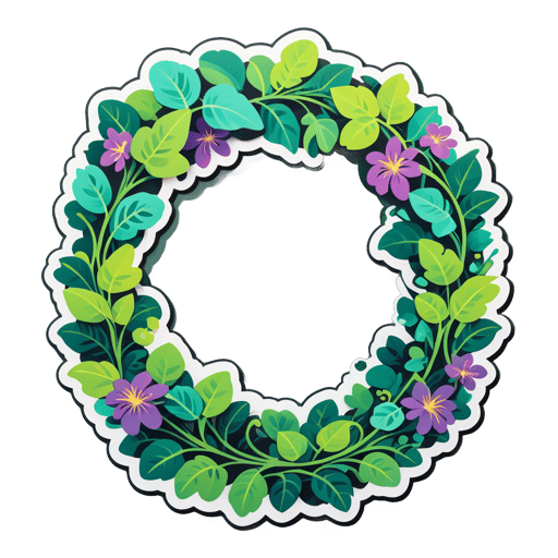 Lush Vine sticker