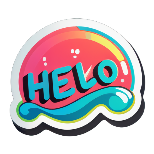 hello sticker