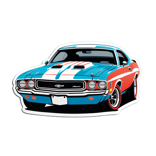 American Muscle sticker