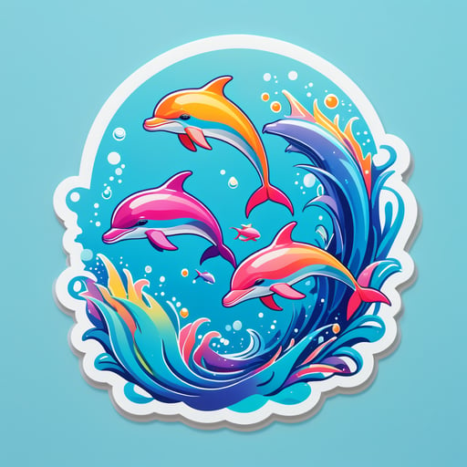 丰满珍珠海豚 sticker