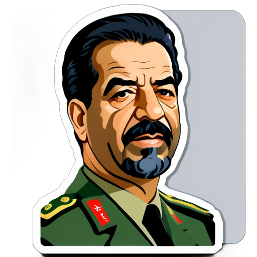 iraque saddam sticker