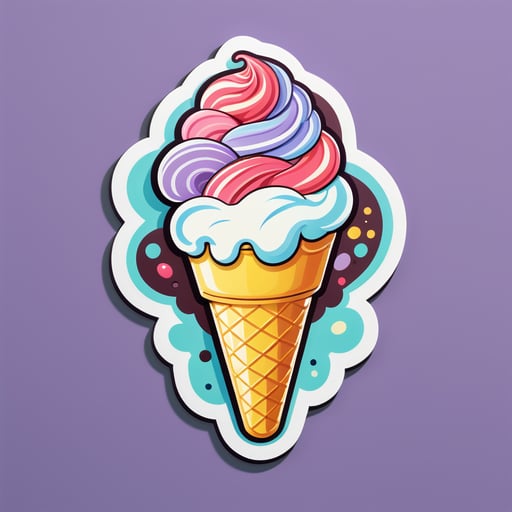 Délicieux Gelato sticker