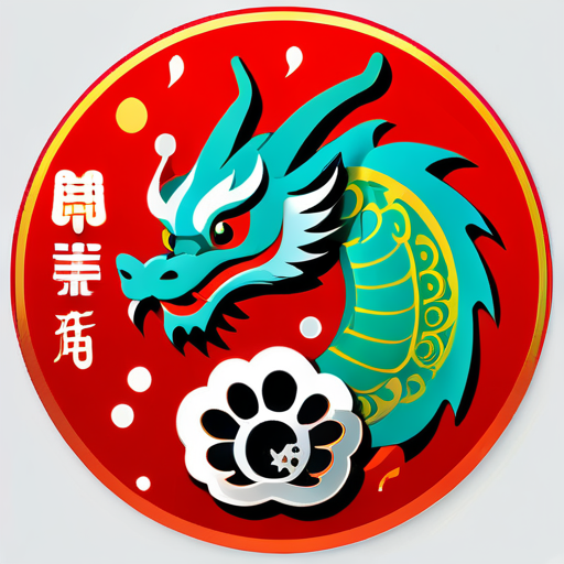 龙年大吉 sticker