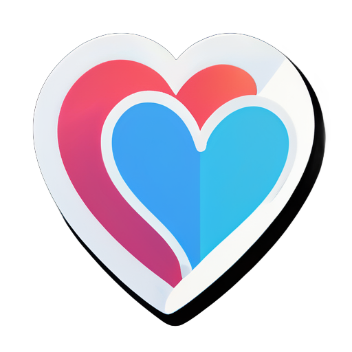 Heart  sticker