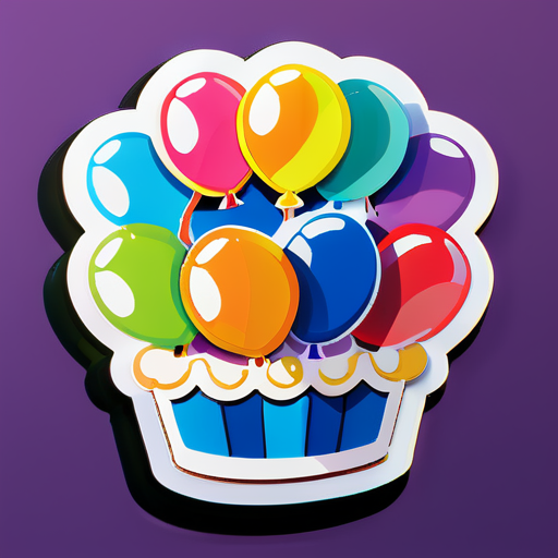 Joyeux anniversaire sticker