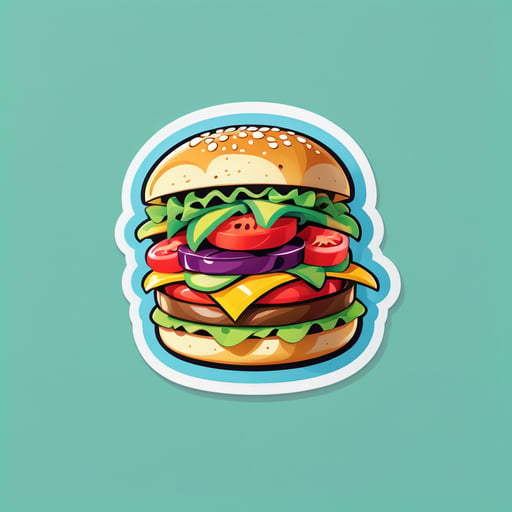 Delicioso Wrap. sticker