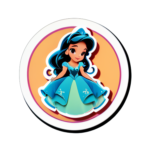 Disney clothes sticker