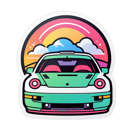 JDM Icons sticker