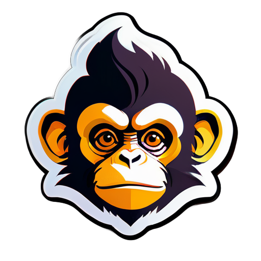 Monkey sticker
 sticker