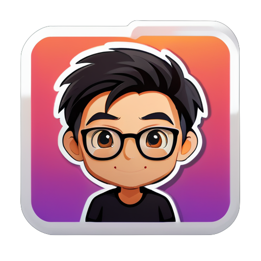 Take my photo from my profile and make a sticker. sticker