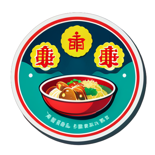 Restaurante de Comida Chinesa sticker