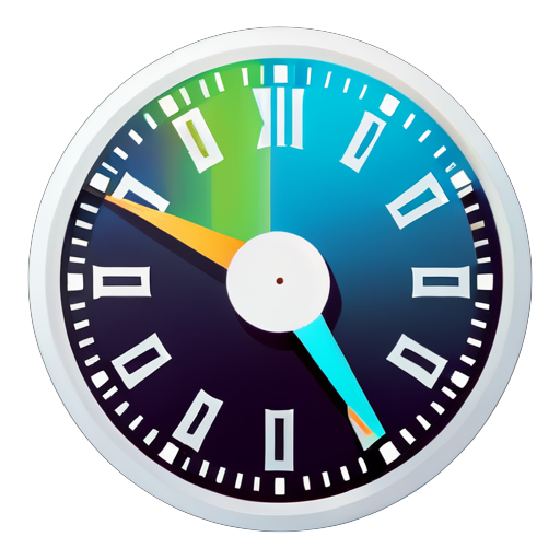 code HTML pour la rotation de l'horloge sticker