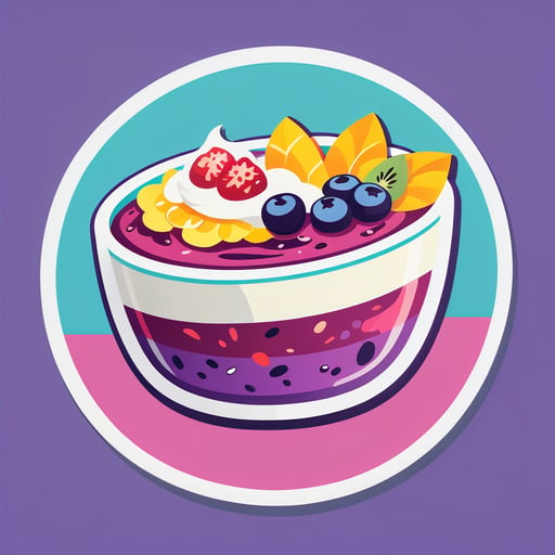 Delicioso Smoothie Bowl sticker