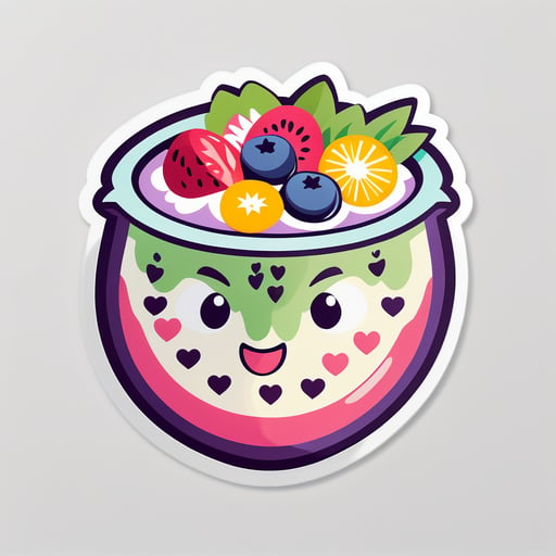 Joli Bol de Smoothie sticker