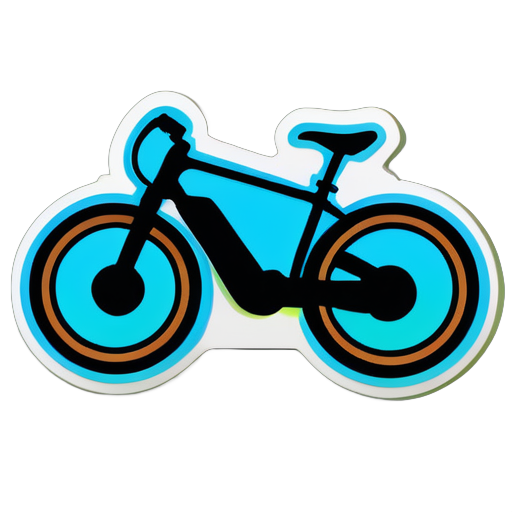 bicicleta terrestre sticker