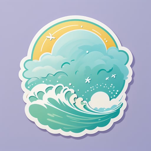 부드러운 바람 sticker