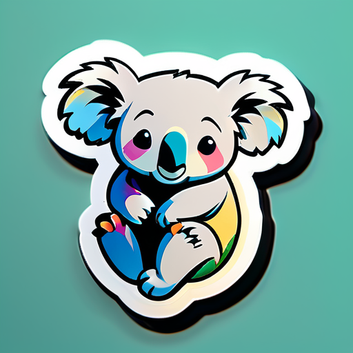 Koala sticker