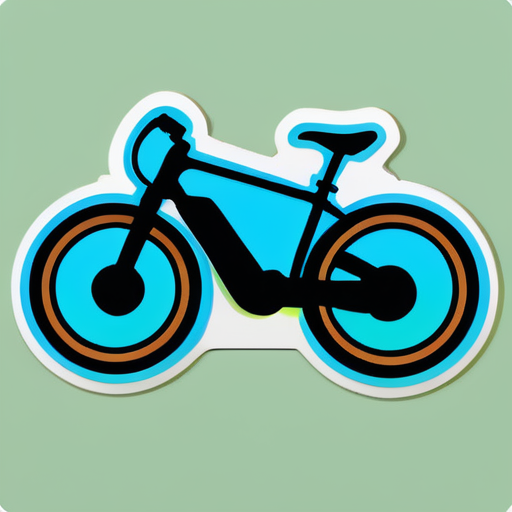 bicicleta terrestre sticker