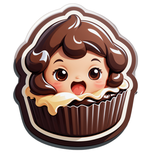 mignon Chocolat sticker