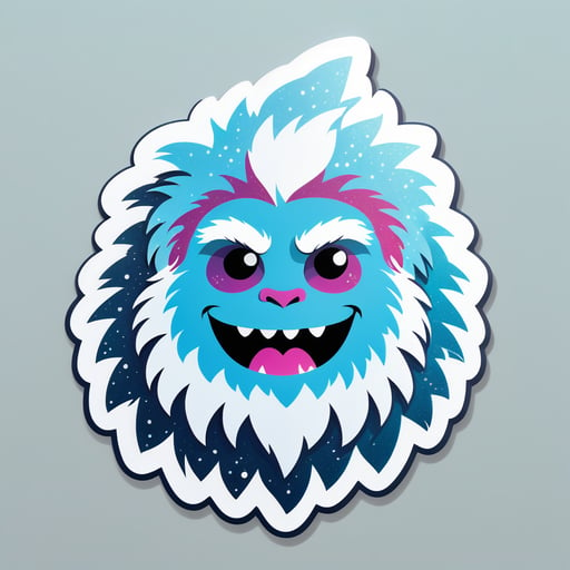 Yeti Brillante sticker