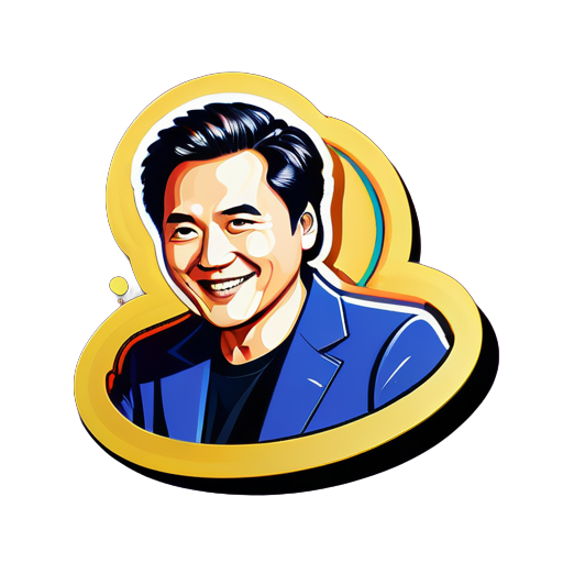 celebrity in Beijing sticker