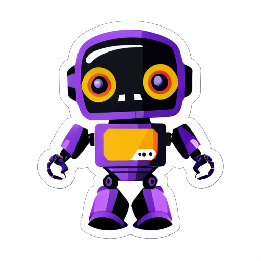 Roboter sticker