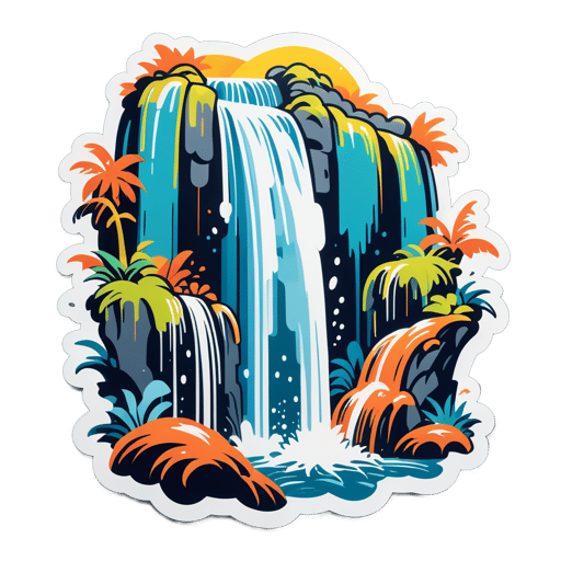 Cachoeira Rugindo sticker