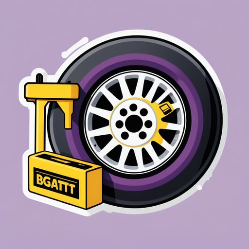 Tire Changing Kit sticker