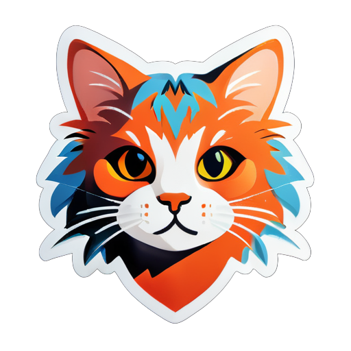 Katze sticker