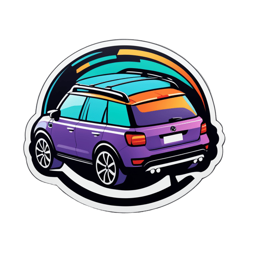 Car Roof Rack sticker