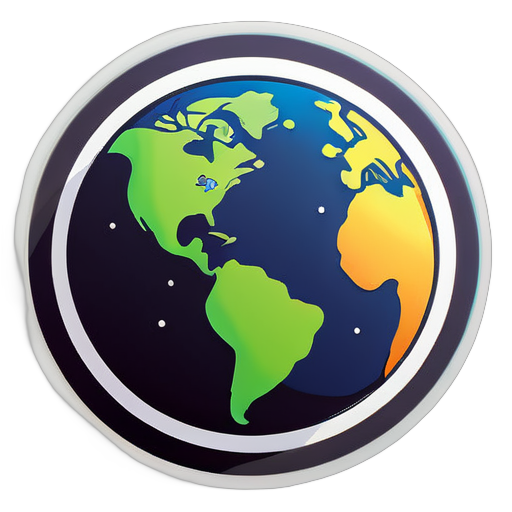 Planeta Terra sticker