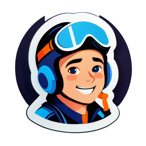 pilot
 sticker