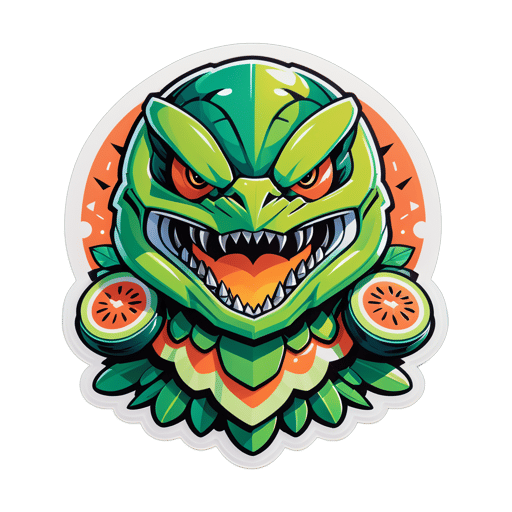 Boeuf Melon Faucons sticker