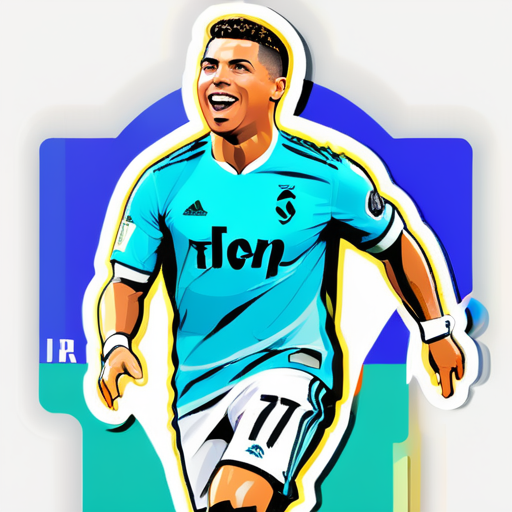 ronaldo
 sticker