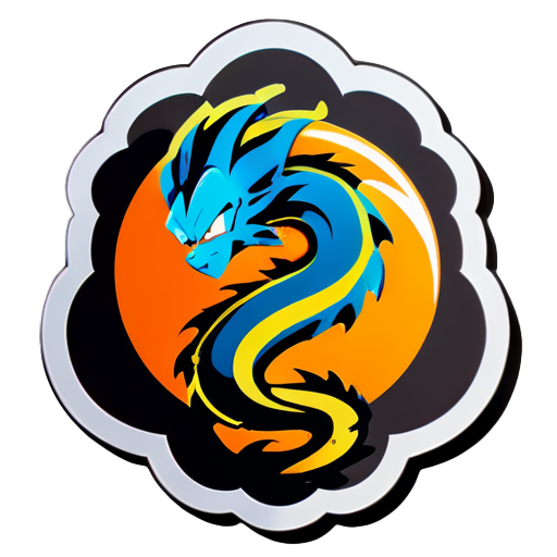 dragon ball sticker