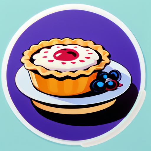 Echte Kuchen sticker