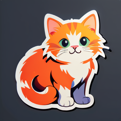 cat
 sticker