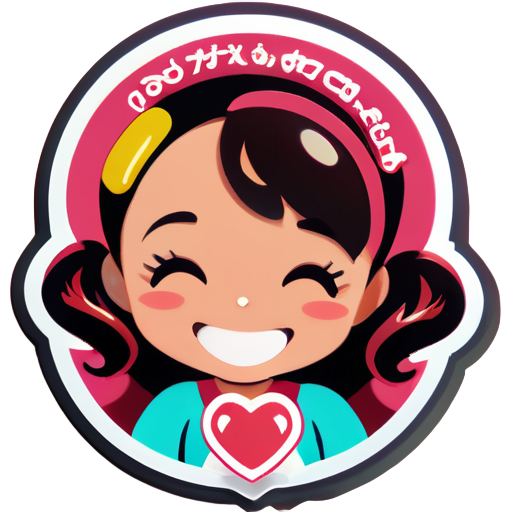 Hacerme unos stickers  lindos que tenga que ver con nutrición ya que con rotaract y una nutricionista vamos a hacer una actividad que es una charla que se llama "Alimentos para un corazón feliz" para niños  sticker