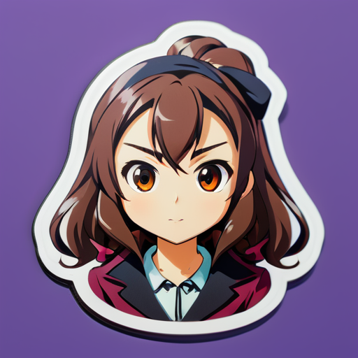 Anya in the anime "Spy × FAMILY" sticker