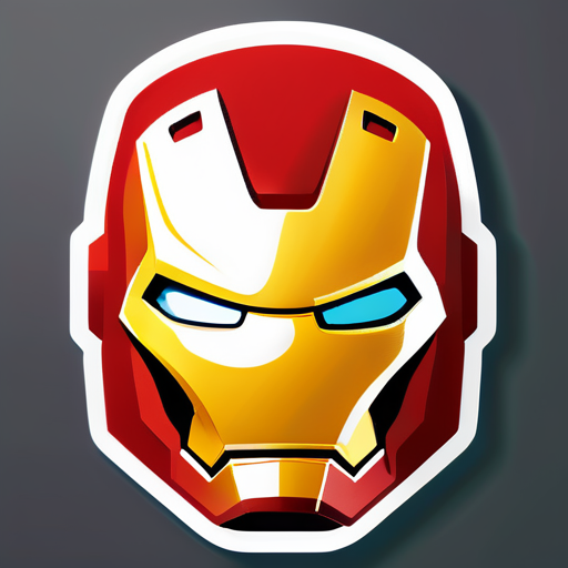 'Iron Man' sticker