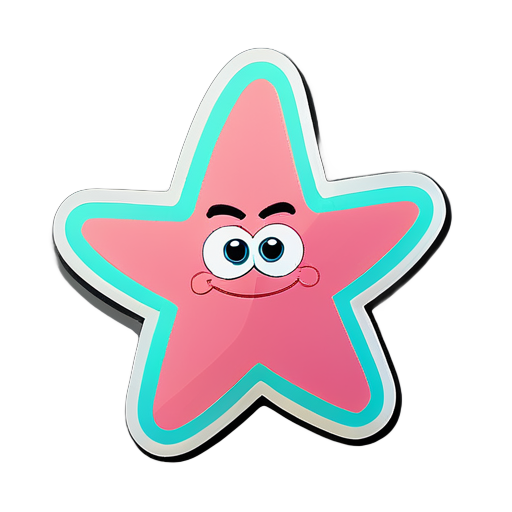 a Patrick Star sticker