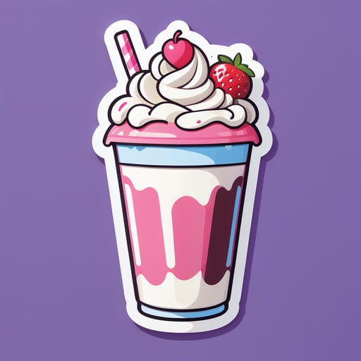 Delicious Milkshake sticker