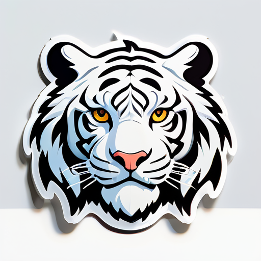 Tigre Branco sticker