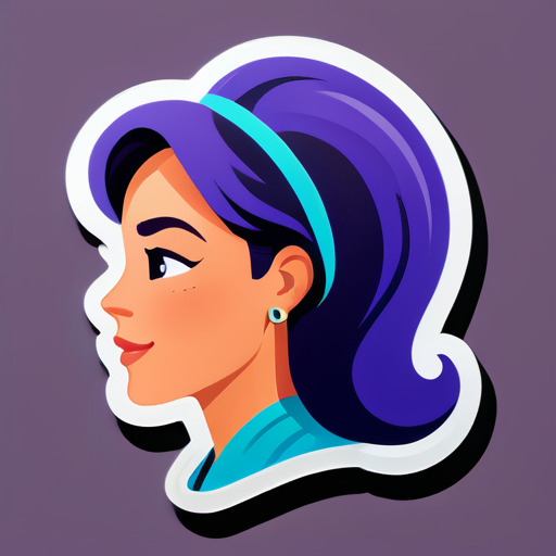 women sticker