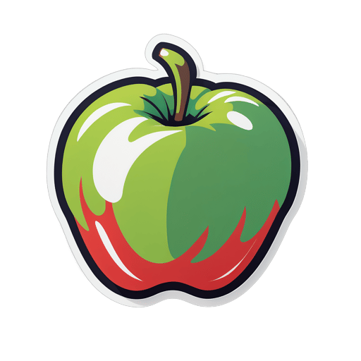 Delicious Apple sticker