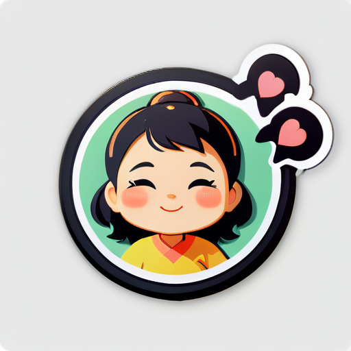 安红 我想你 sticker