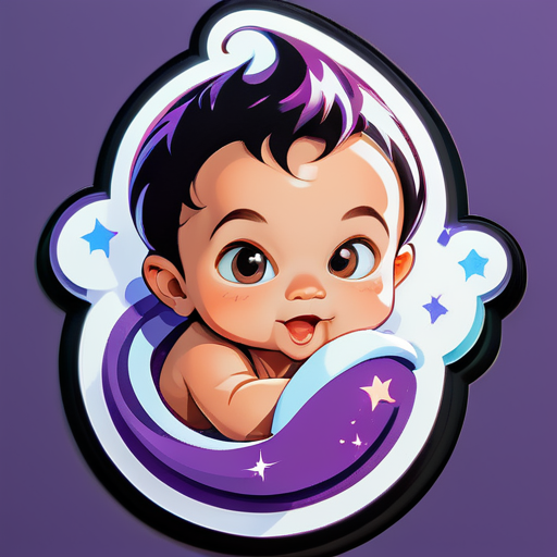 Magic Baby sticker