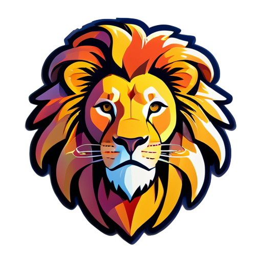 lion sticker