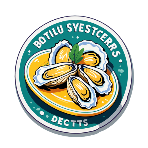 Fresh Oysters sticker