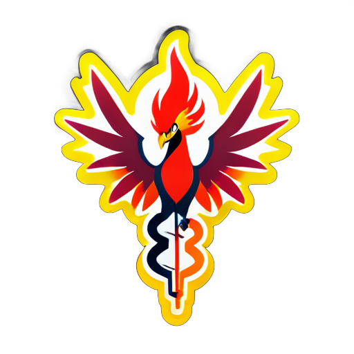 pheonix về điện sticker